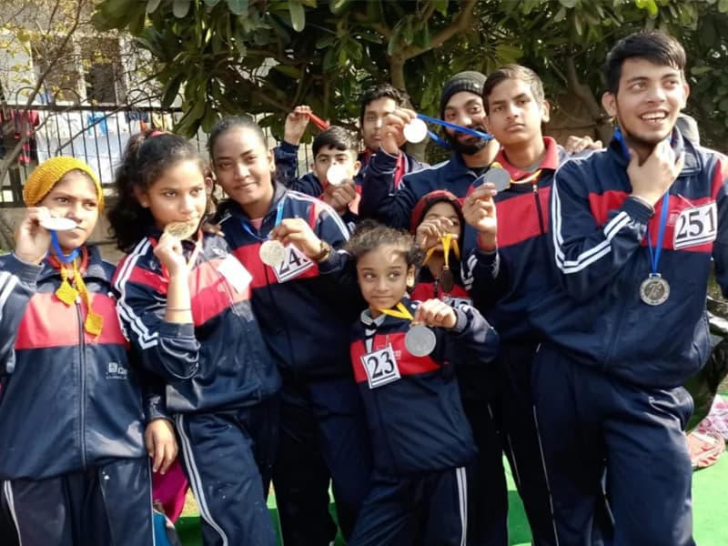 Children at an HCRA rehabilitation centre